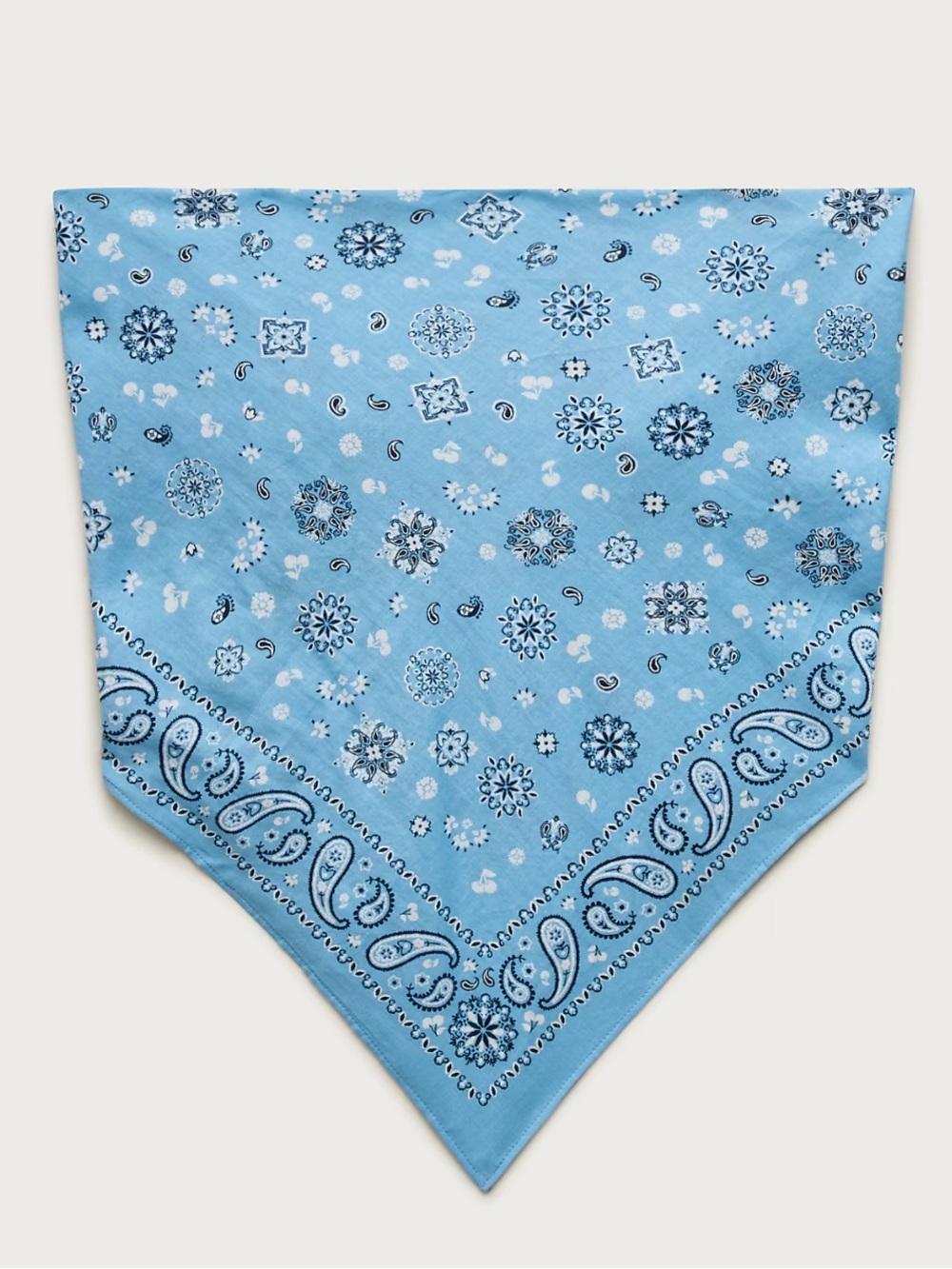 J. Crew Cotton voile bandana top in paisley print - S / M - Picture 2 of 8